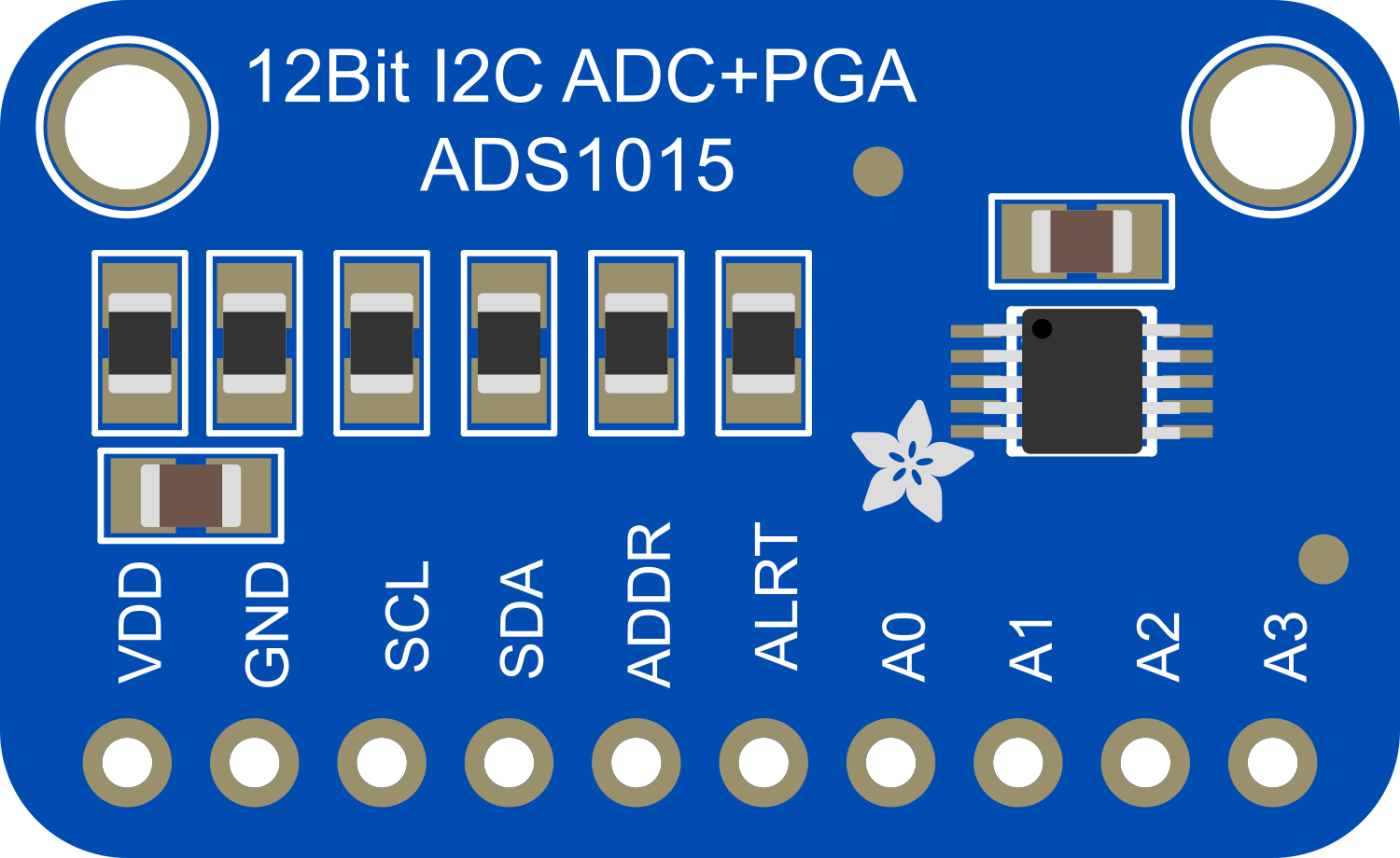 Image of Adafruit ADS1015 12Bit I2C ADC