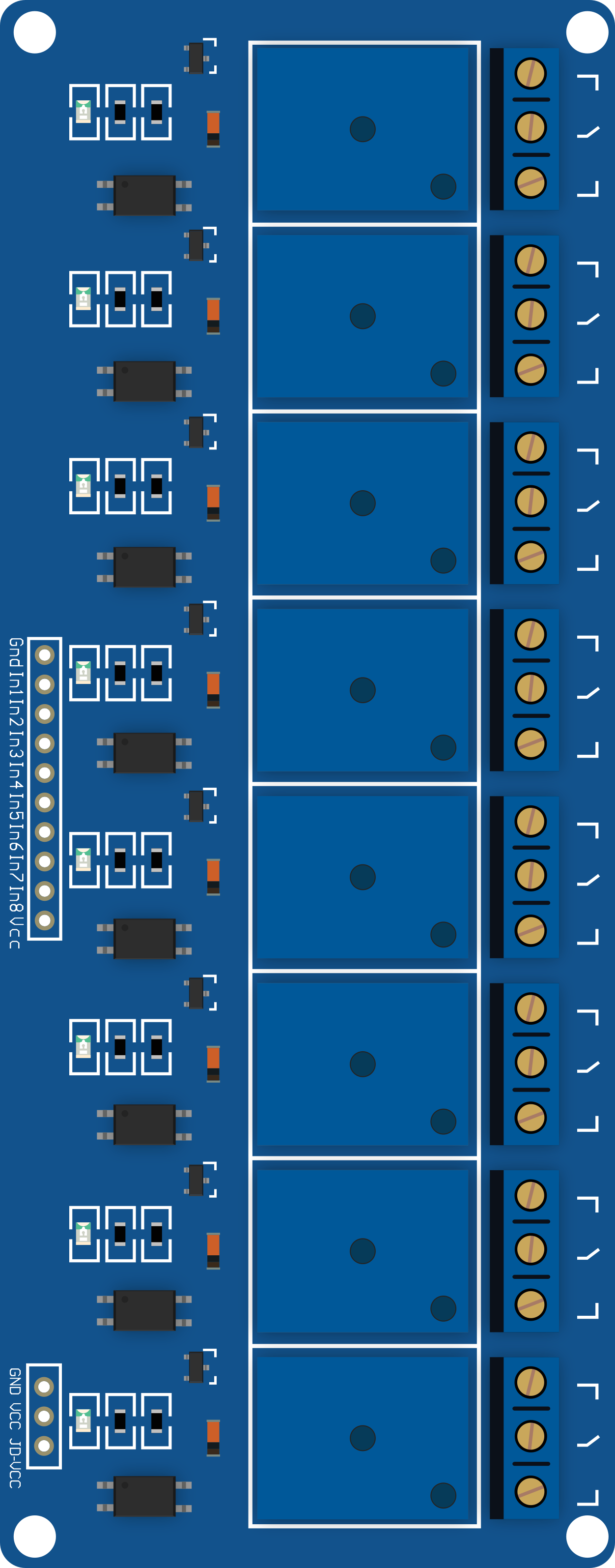 Image of 5v 8 Channel Relay Board