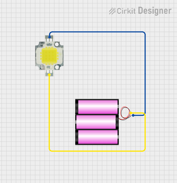 Image of testing: A project utilizing 1 Watt LED Cool White w/ Heatsink in a practical application