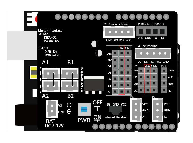 Image of Arduino Motor Driver Expansion Board