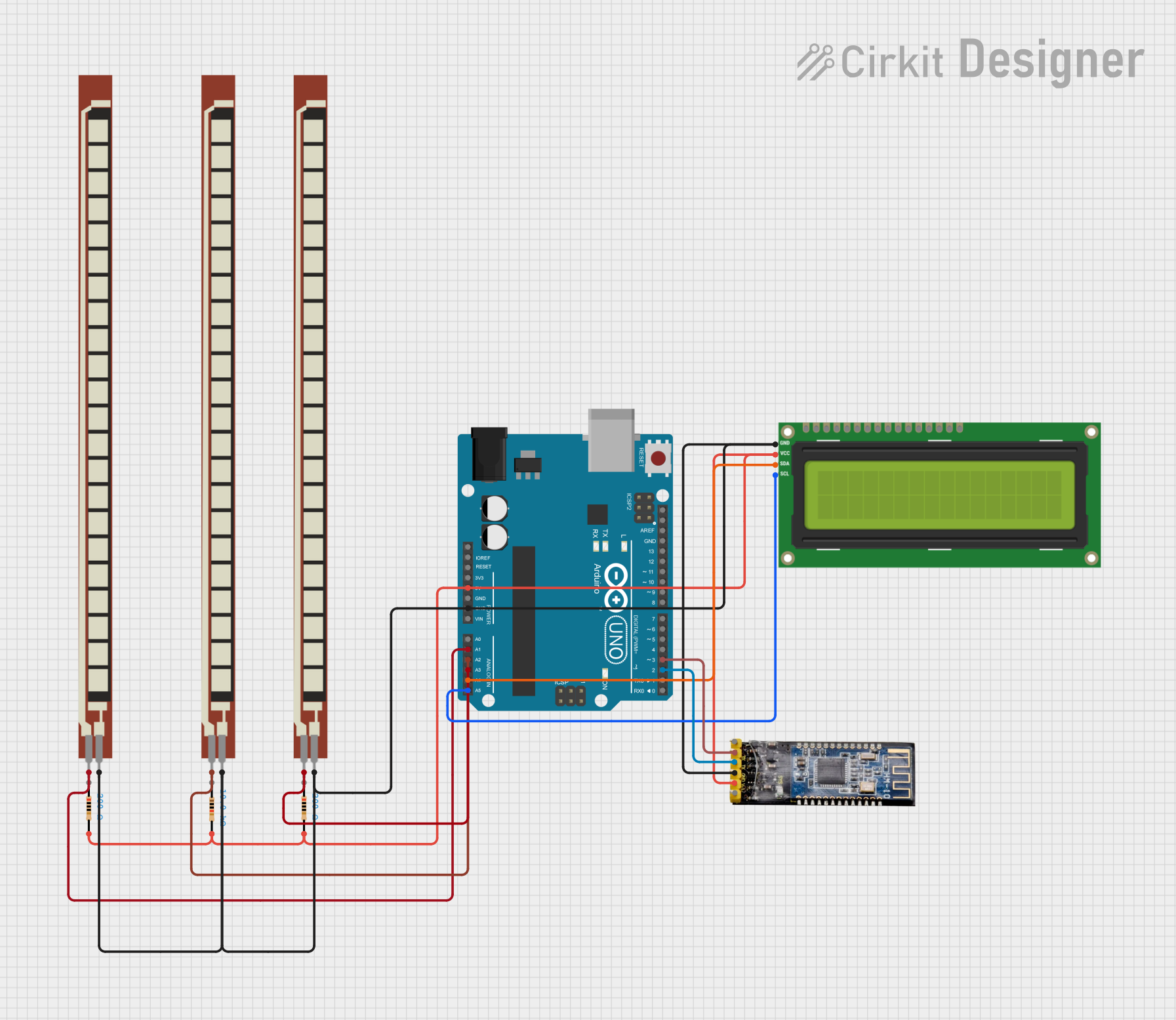 Image of design: A project utilizing Resistive Touch Display  in a practical application