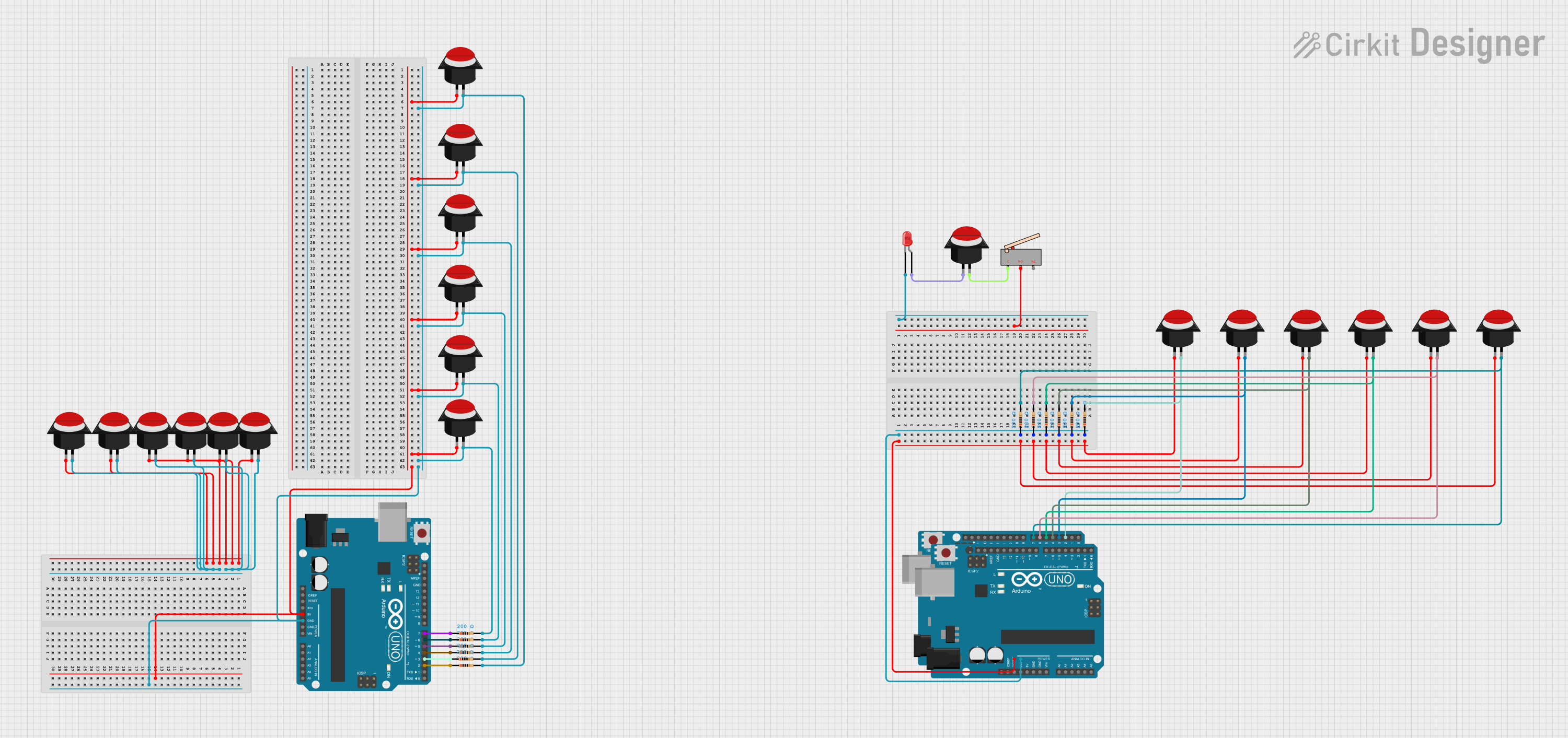 Image of the beast: A project utilizing Push Button Round in a practical application