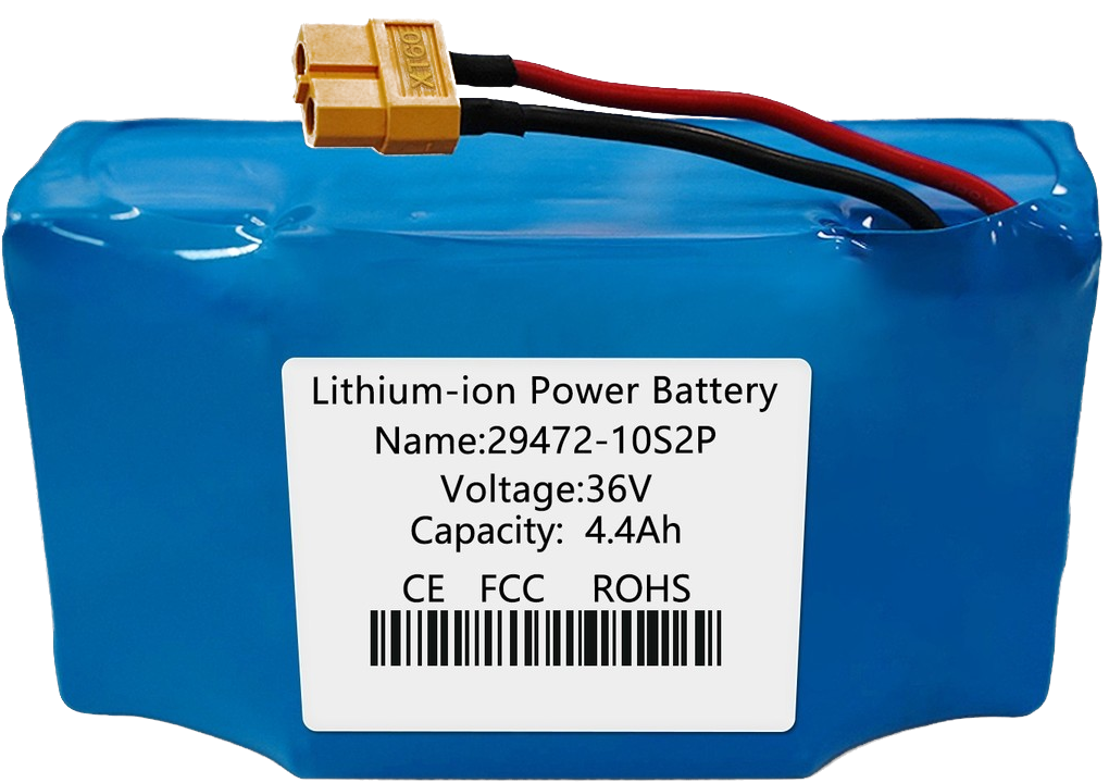 Image of 36V 10s2p 18650 Battery Pack w/ BMS