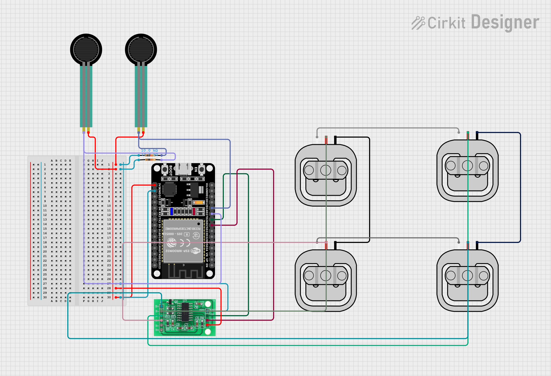 Image of TA: A project utilizing SparkFun Load Sensor Combinator in a practical application