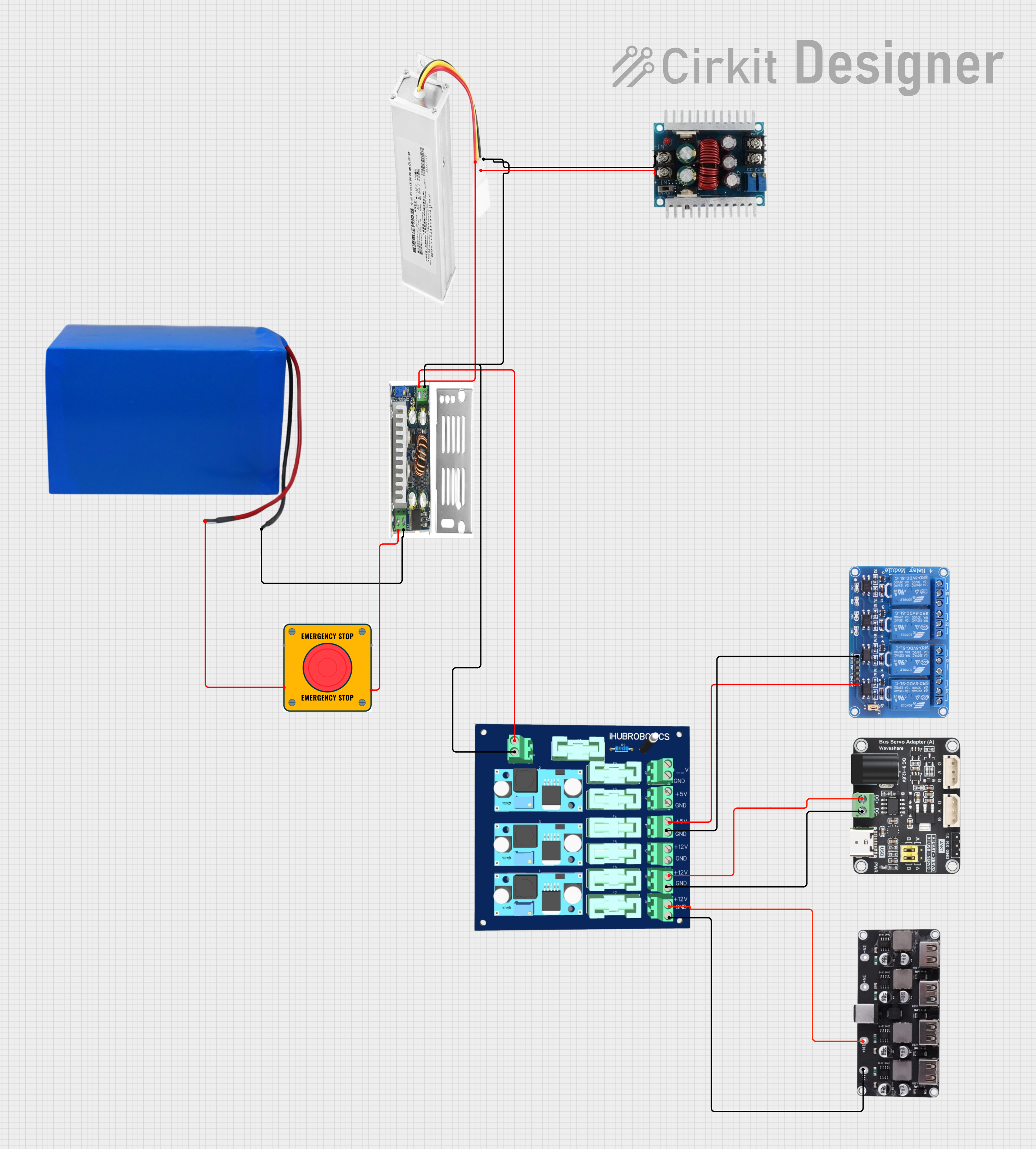 Image of test 1 ih: A project utilizing LM2596 Step Down Module in a practical application