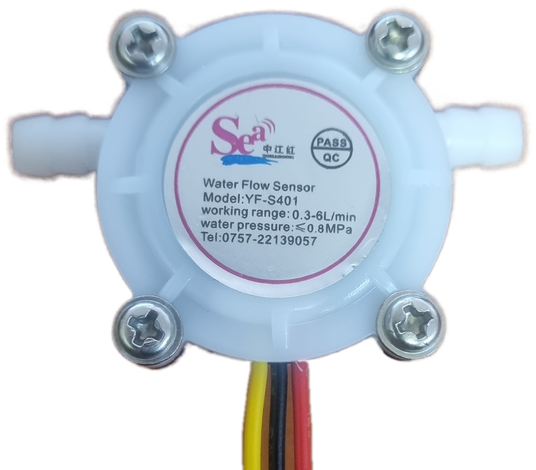 Image of YF-S401 water flow sensor
