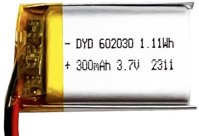 Image of 3.7v lipo 300mAh