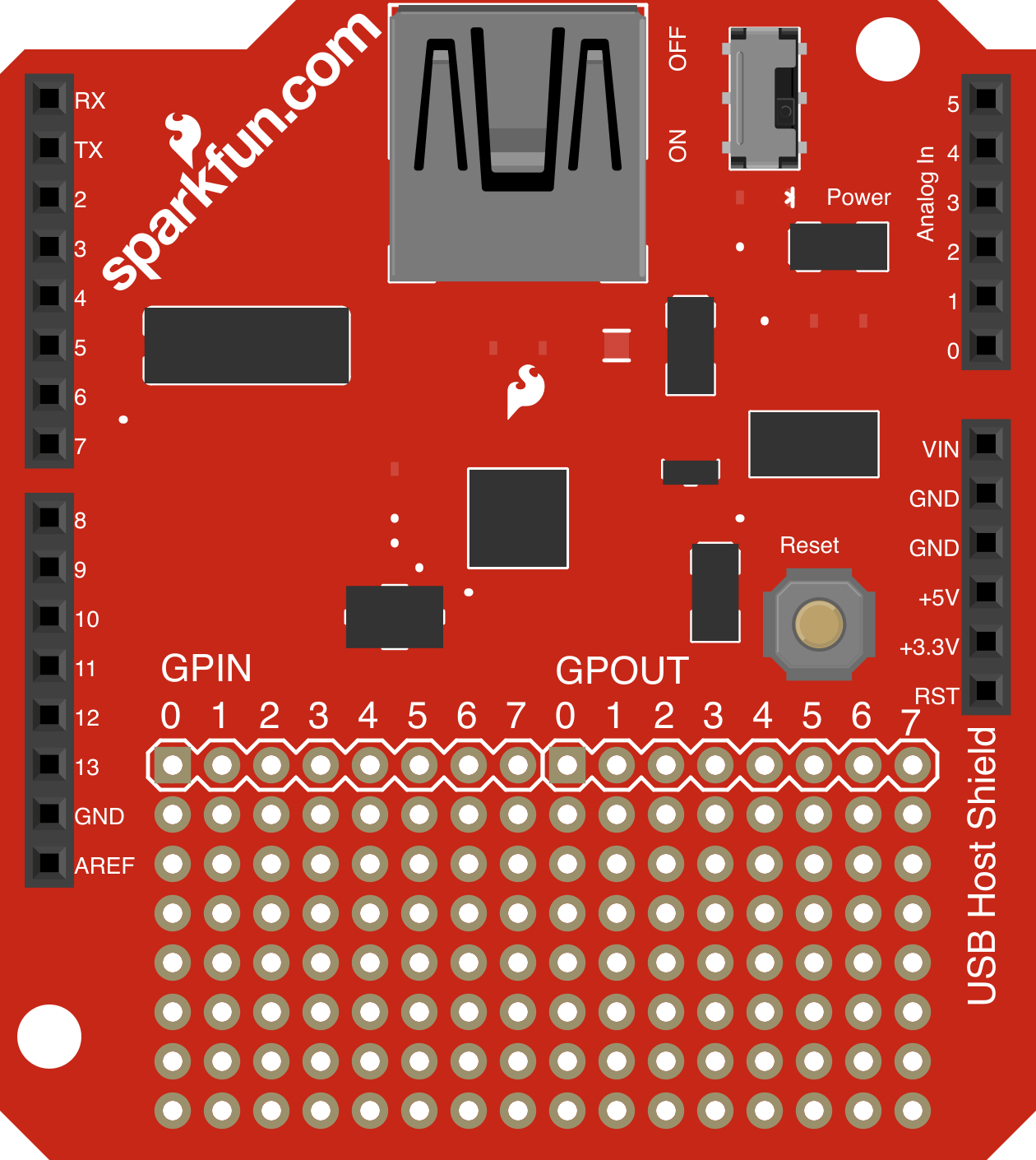 Image of Arduino USB Host Shield