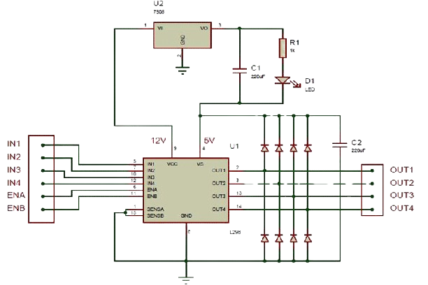 Image of L298N MOTOR DRIVER