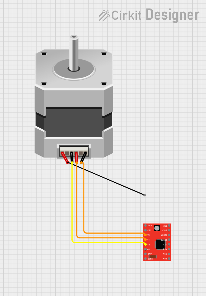 Image of idk: A project utilizing A4988 Stepper Motor Driver Carrier in a practical application