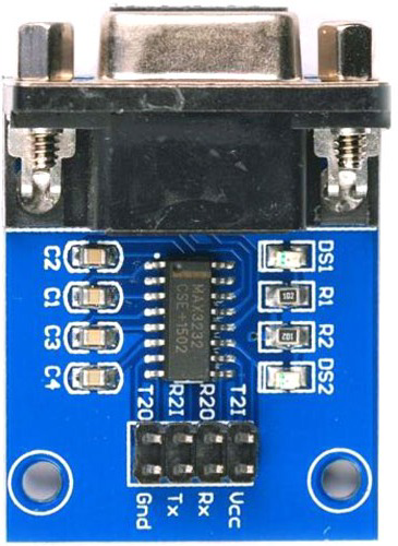 Image of MAX3232 RS232 to TTL Serial Port Converter Module