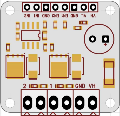 Image of MOSFET Drivkort 2-kan 50V 10A