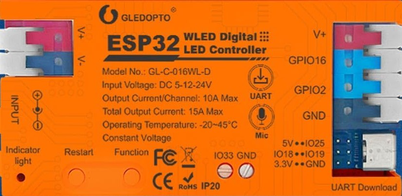 Image of GLEDOPTO WLED Controller