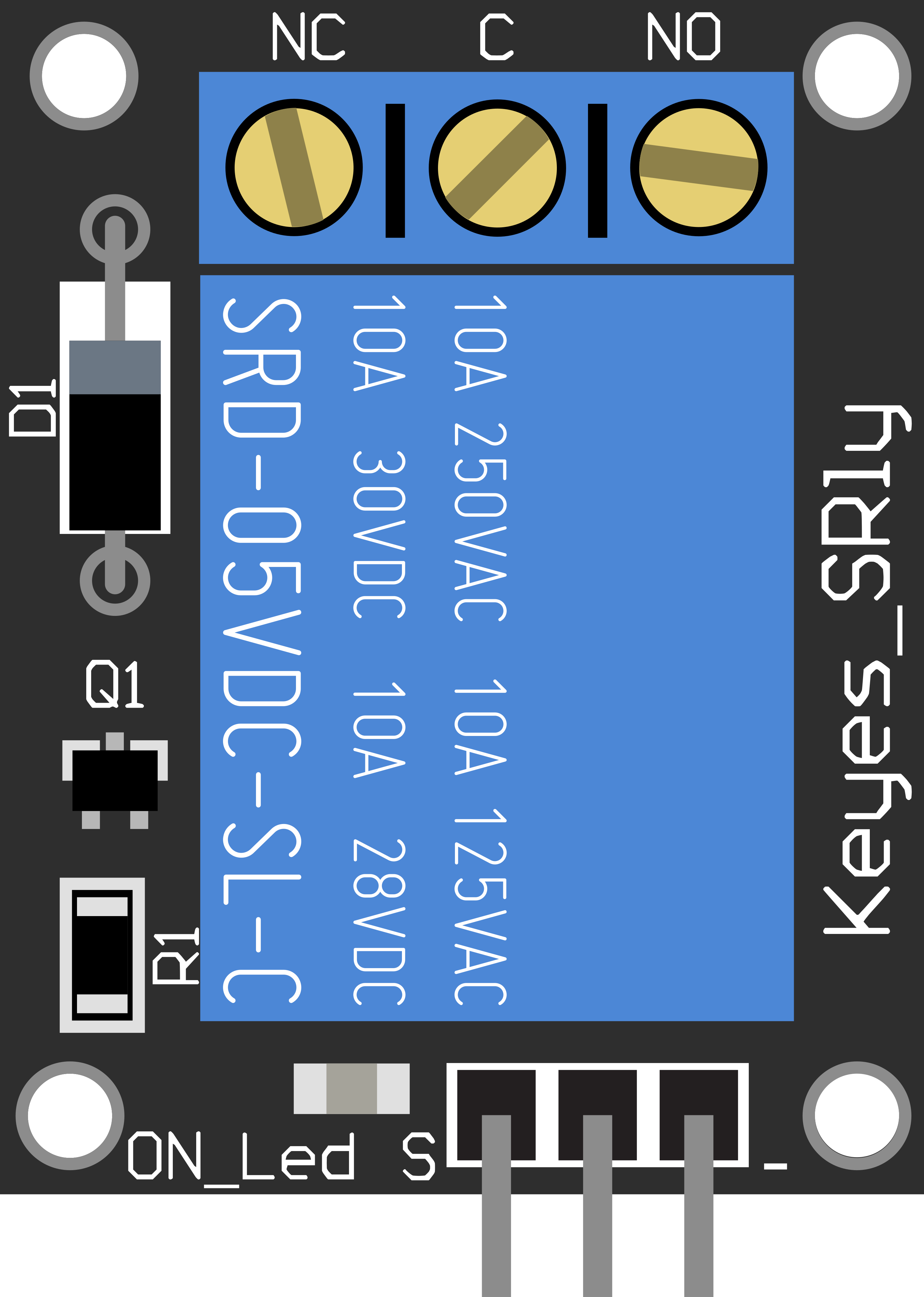 Image of 1-Channel Relay (5V 10A)