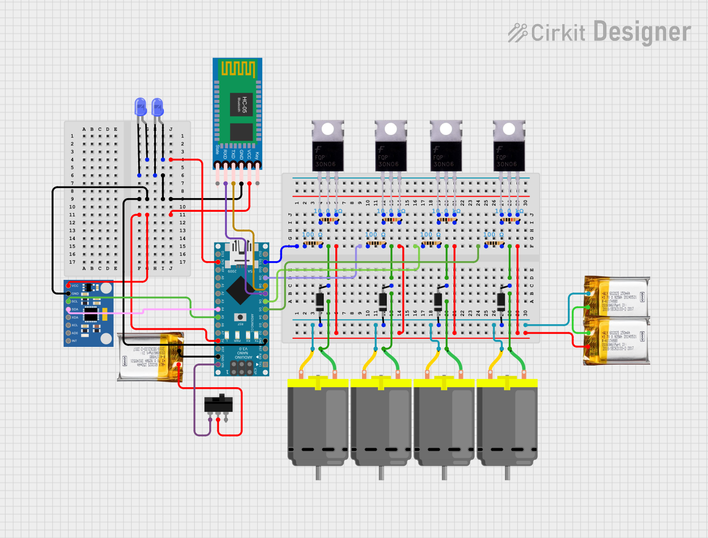 Image of Operation Drone for 'Noobs' who can't read!: A project utilizing SparkFun_Qwiic_Motor_Driver in a practical application