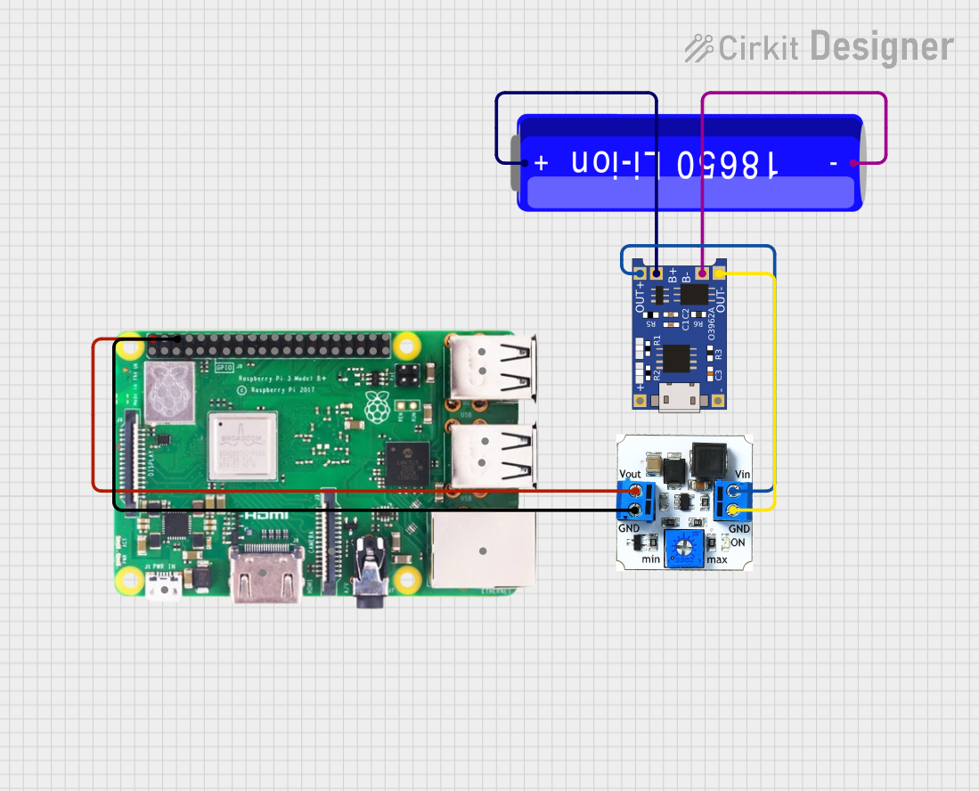 Image of raspberry power supply: A project utilizing PowerBoost 500 Charger Terminal in a practical application