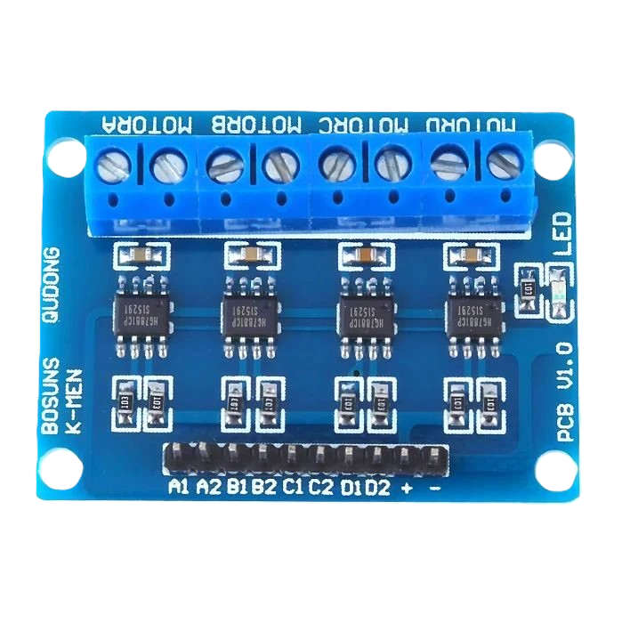 Image of HG7881 H-Bridge 4CH DC - 2CH Stepper Motor Driver Board