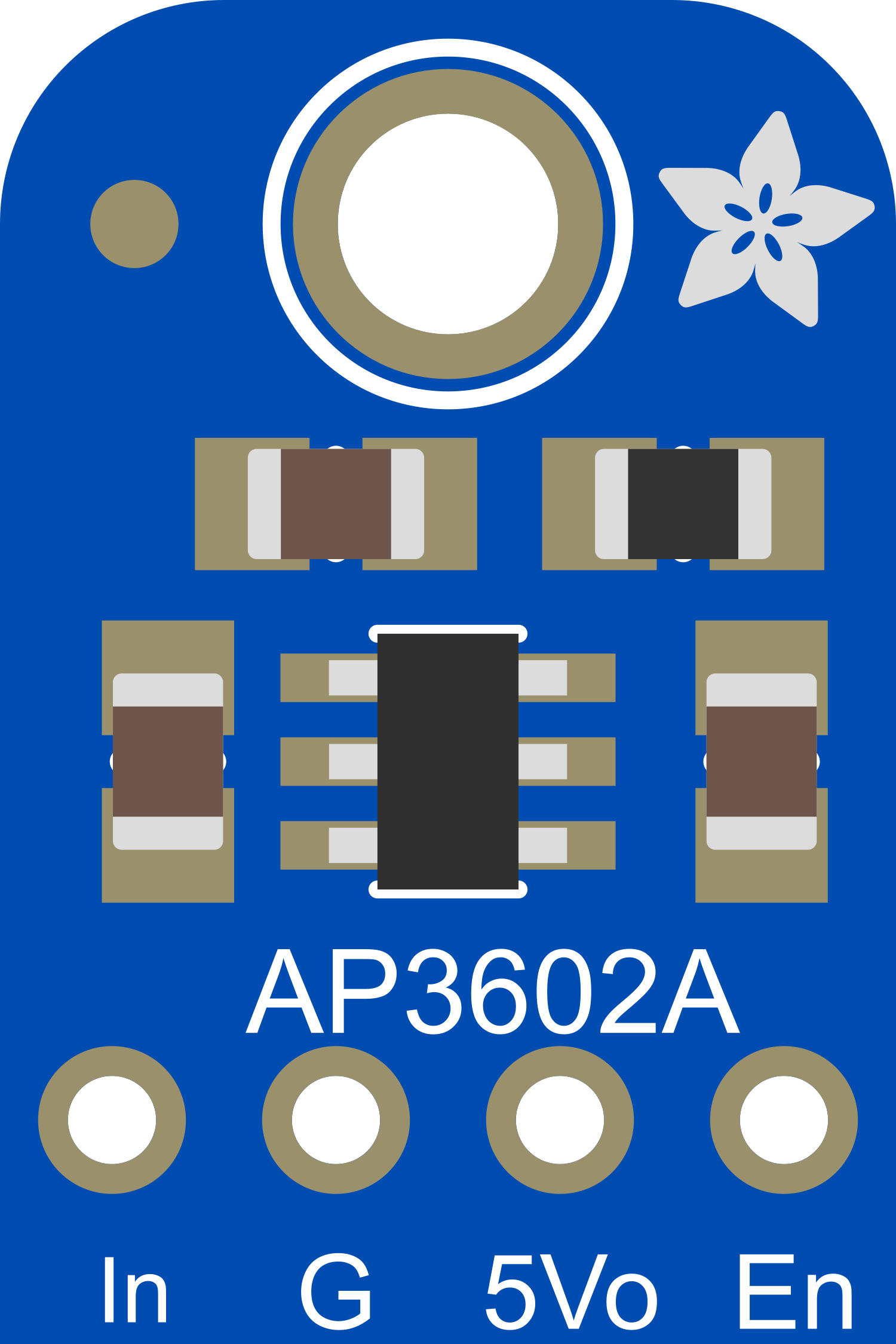 Image of Adafruit MiniBoost 5V 100mA Charge Pump AP3602A