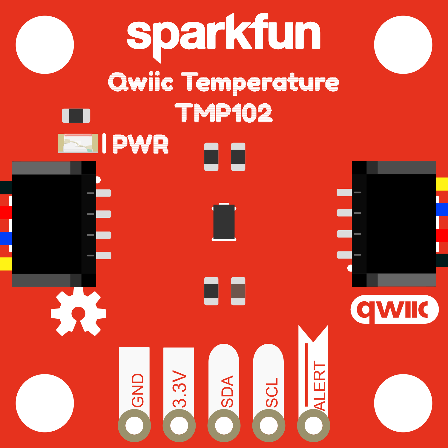 Image of 16304-SparkFun_Qwiic_TMP102_Digital_Temp_Sensor