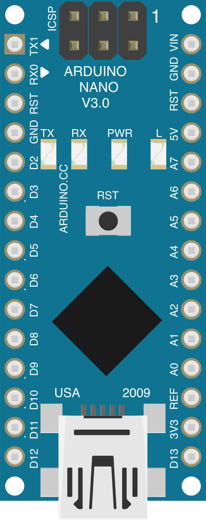 Image of Arduino Nano (Rev3.0)