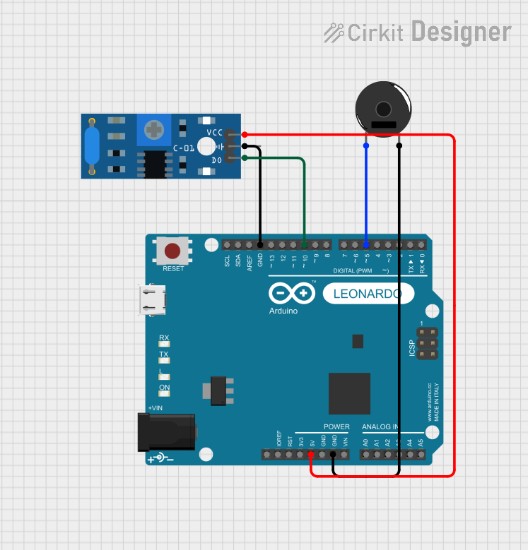 Image of Vibration: A project utilizing Piezo Buzzer in a practical application