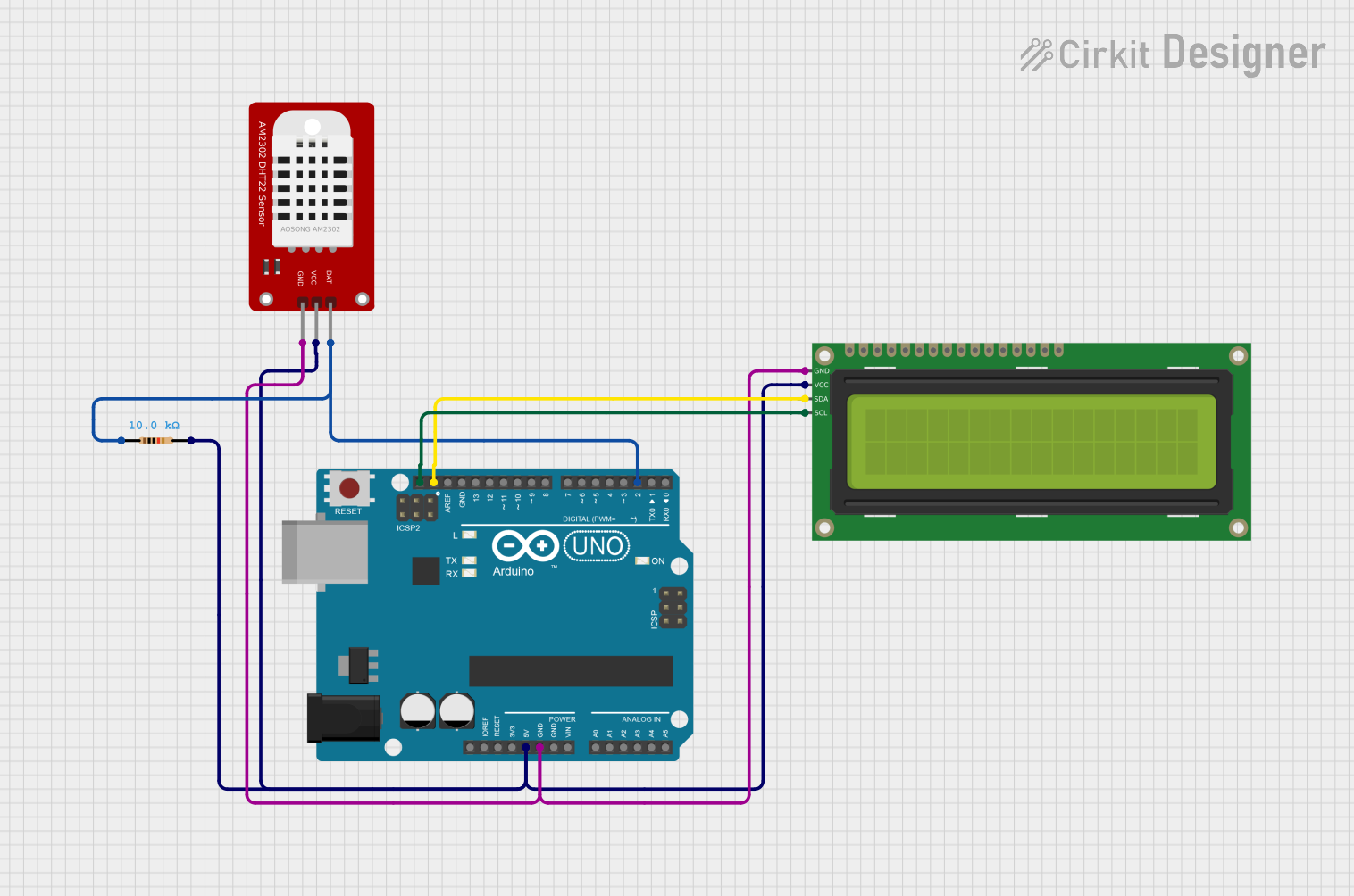 Image of Measure Temp and Humidity With DHT22: A project utilizing DHT22 in a practical application