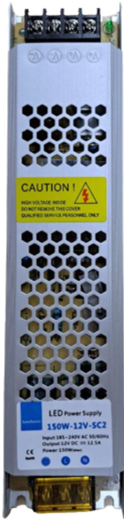 Image of Power Supply 12v 12.5a 150w