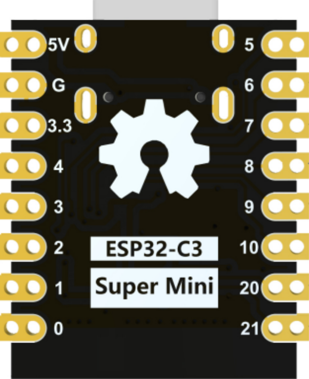 Image of ESP32-C3 Super Mini