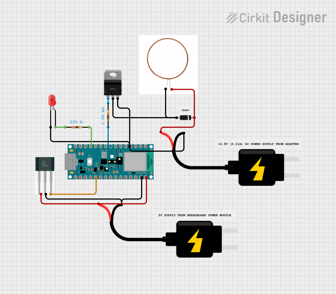 Image of LEVITRON: A project utilizing Hall sensor (magnetic) in a practical application