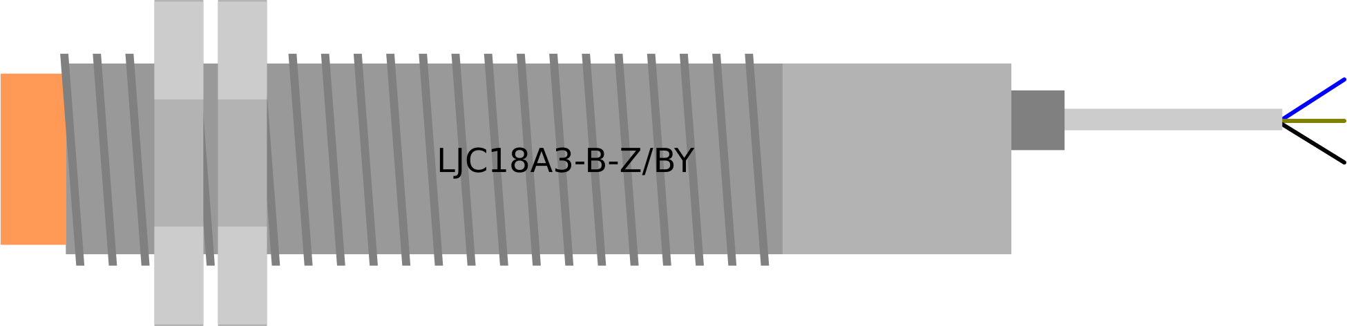 Image of LJC18A3-B-Z/BY Capacitive Proximity Sensor