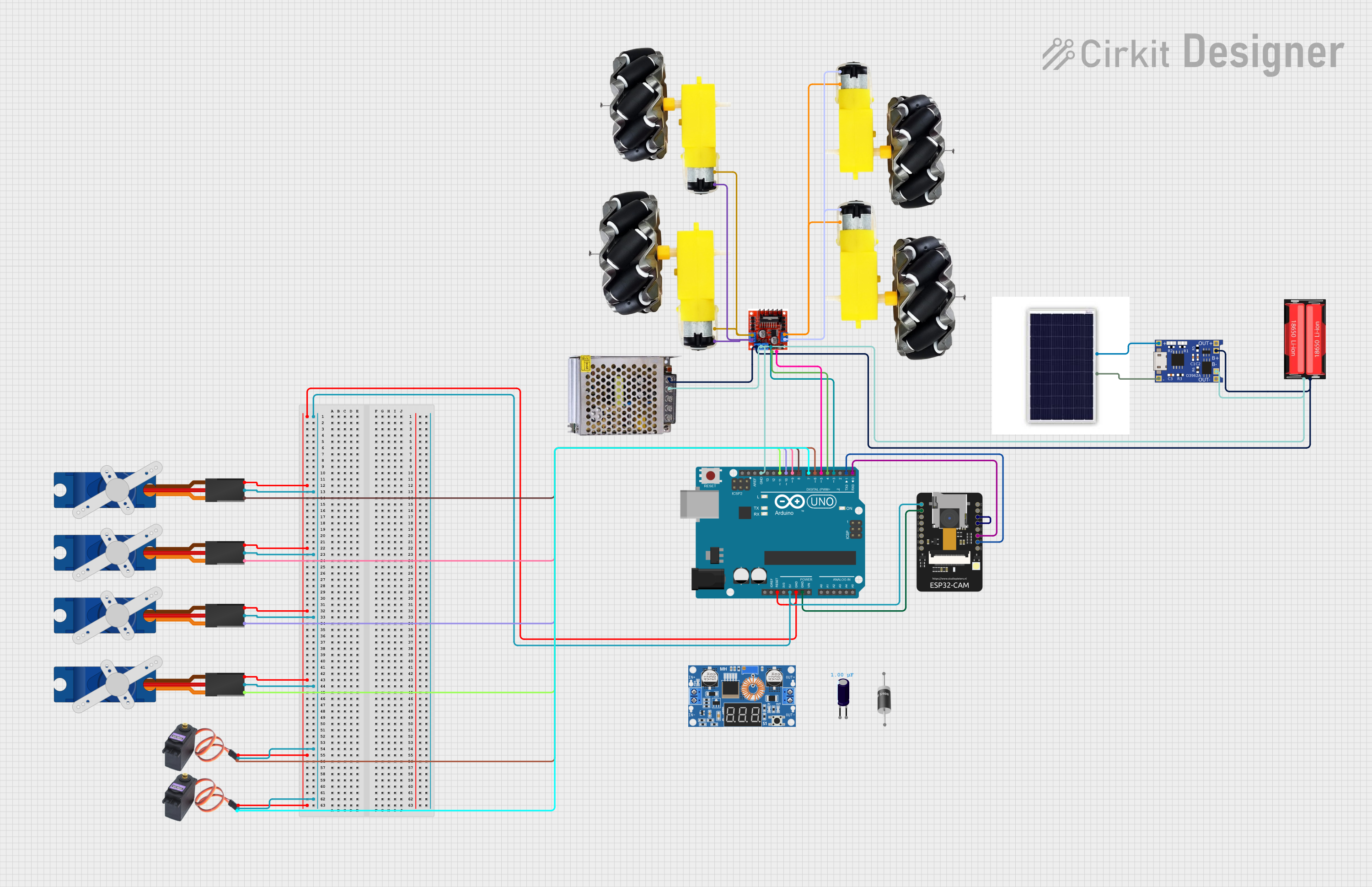 Image of Final Pj: A project utilizing DFRobot Solar Power Manager 5V in a practical application