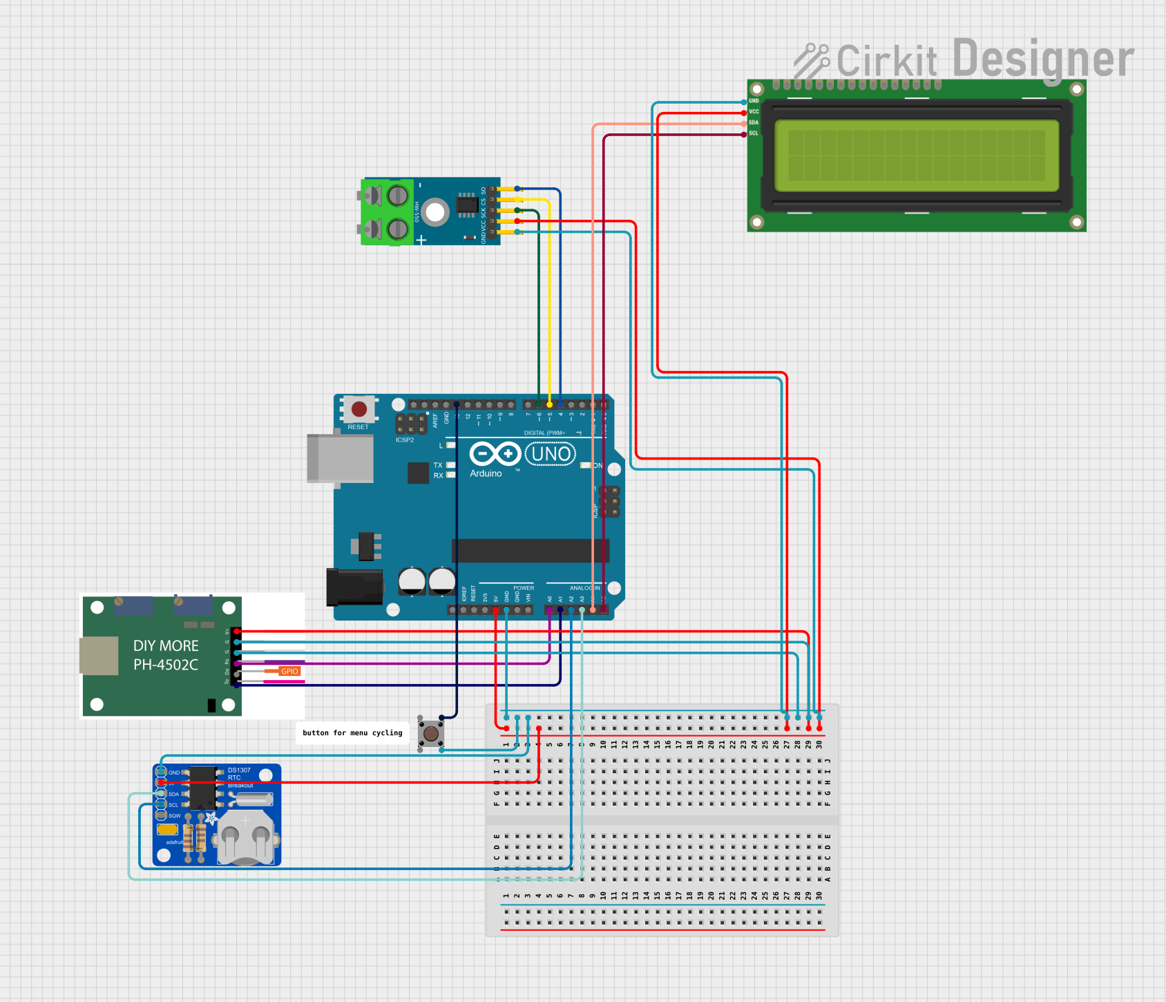 Image of Labby Mark1: A project utilizing 7-Segment Panel Celsius Thermometer in a practical application