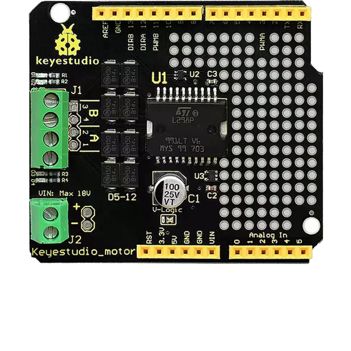 Image of Keyestudio Motor Shield