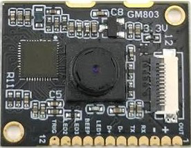 Image of GM803 1D/2D Barcode Reader Module CMOS Scanner TTL/USB