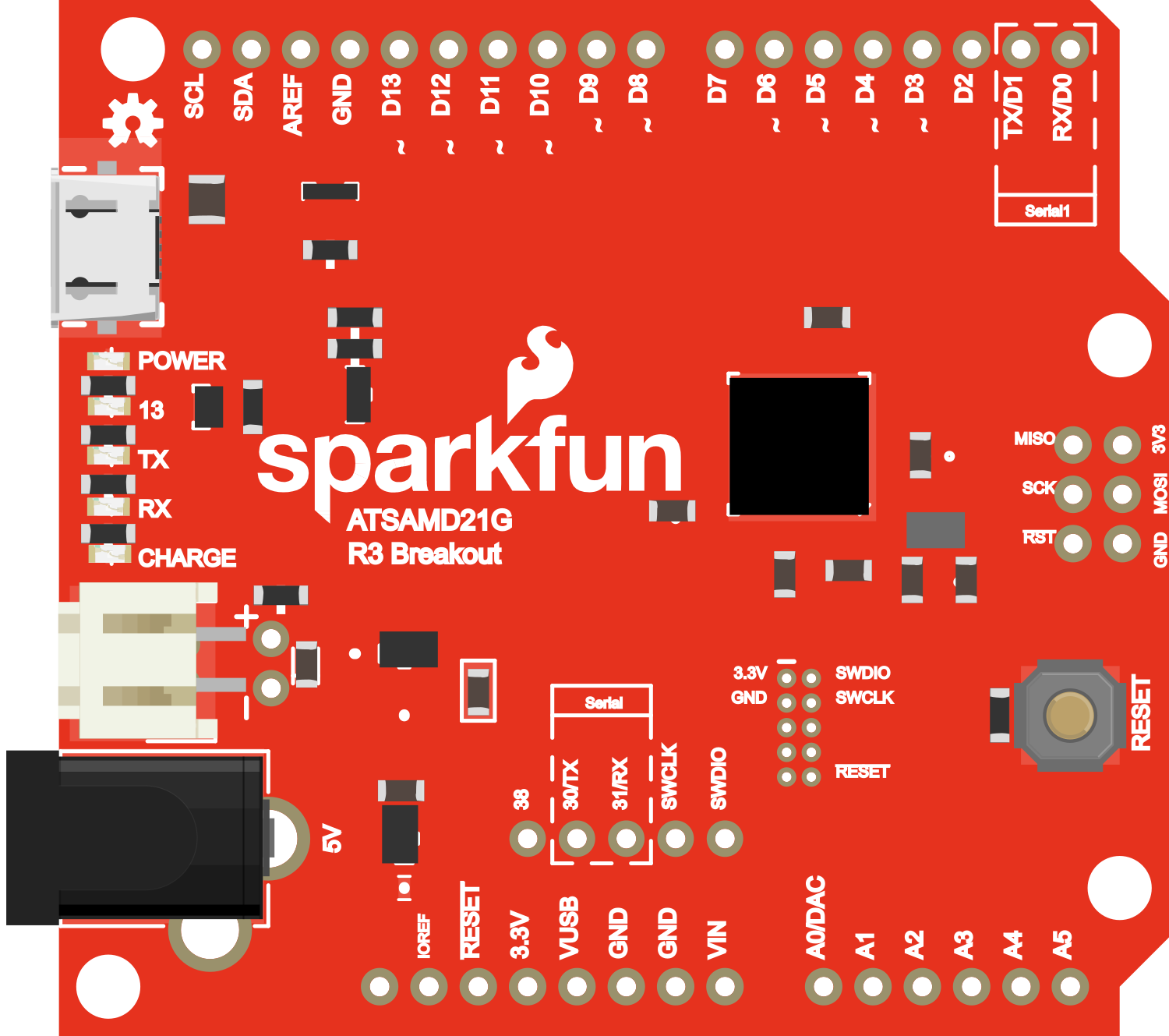 Image of SparkFun SAMD21 Dev Breakout