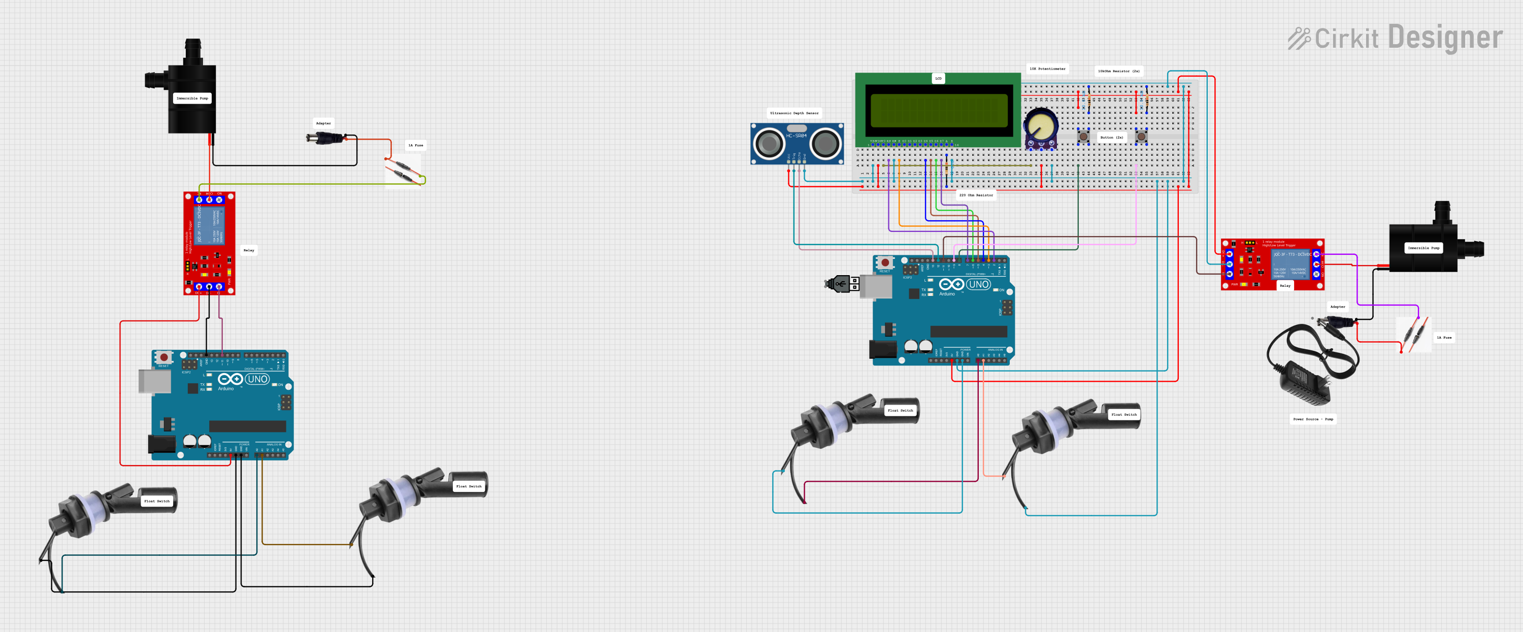 Image of Monitoring: A project utilizing Water Level Float Switch Sensor in a practical application