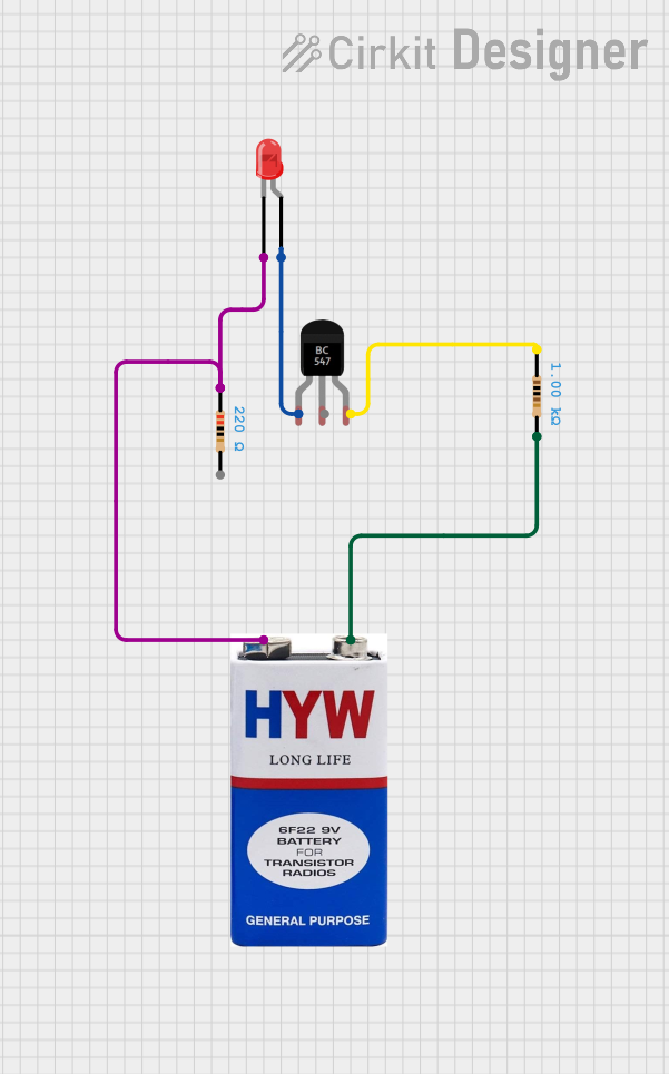 Image of Touch Sensor: A project utilizing bc547 in a practical application