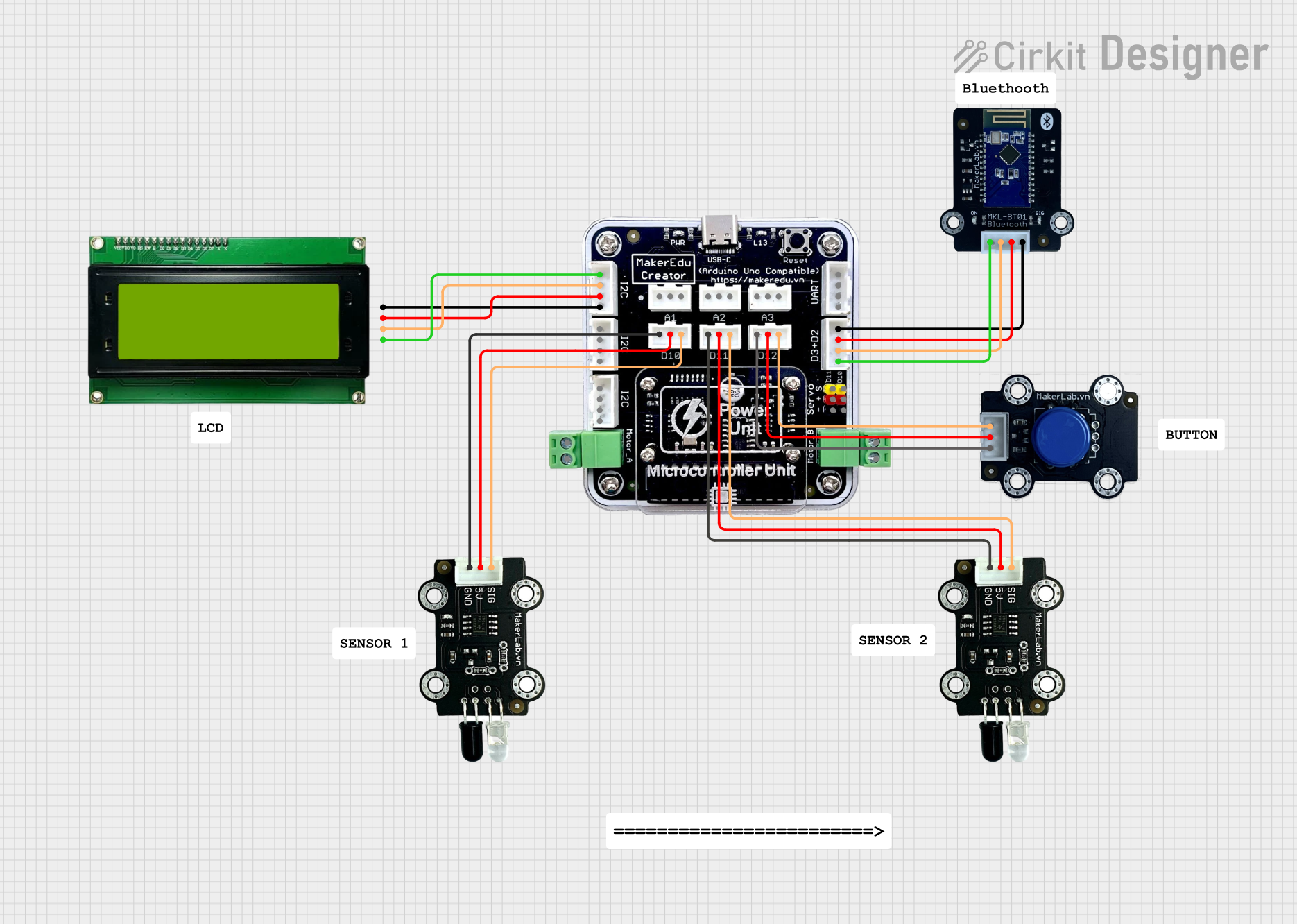 Image of MKL Distance Measurement: A project utilizing MKE-S10 CNY70 Line Follower Sensor in a practical application