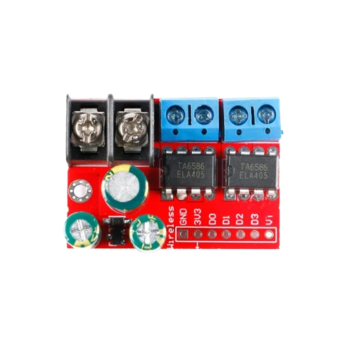 Image of 5A DC Motor Driver Module PWM Speed Remote Control Double H Bridge