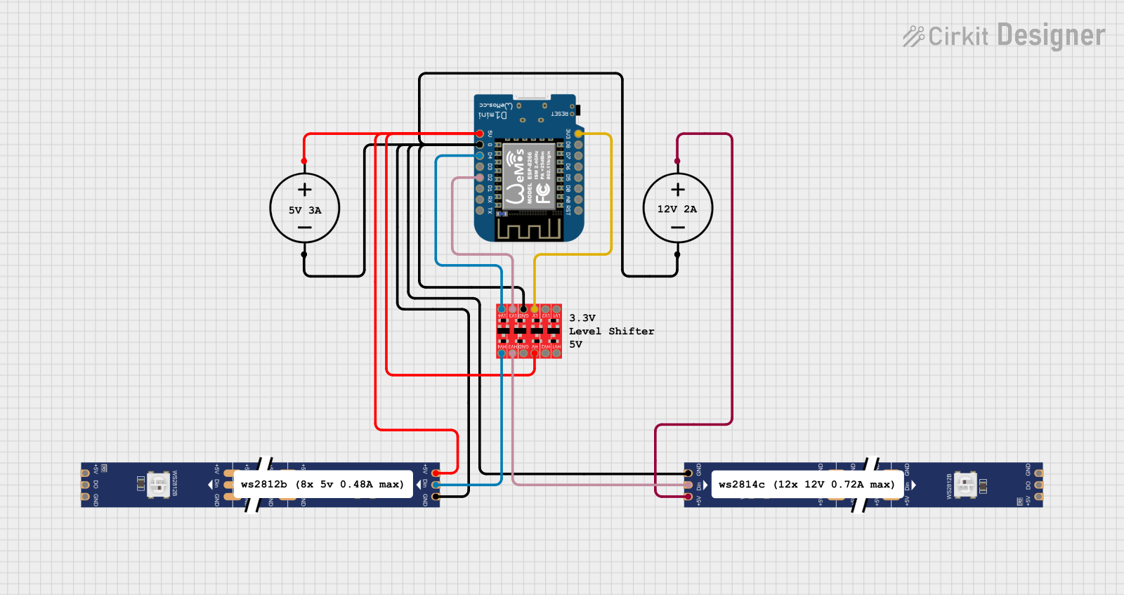 Image of House Uplight Controller: A project utilizing Bi-Directional Logic Level Converter in a practical application