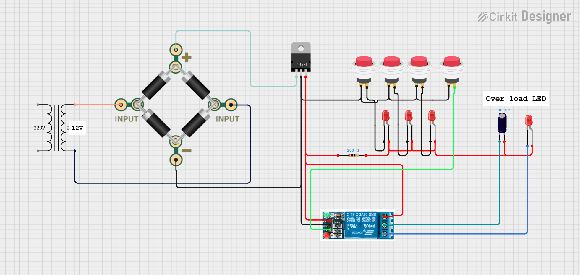 Image of Transformer safty device complete: A project utilizing BRIDGE - 1N4007 in a practical application