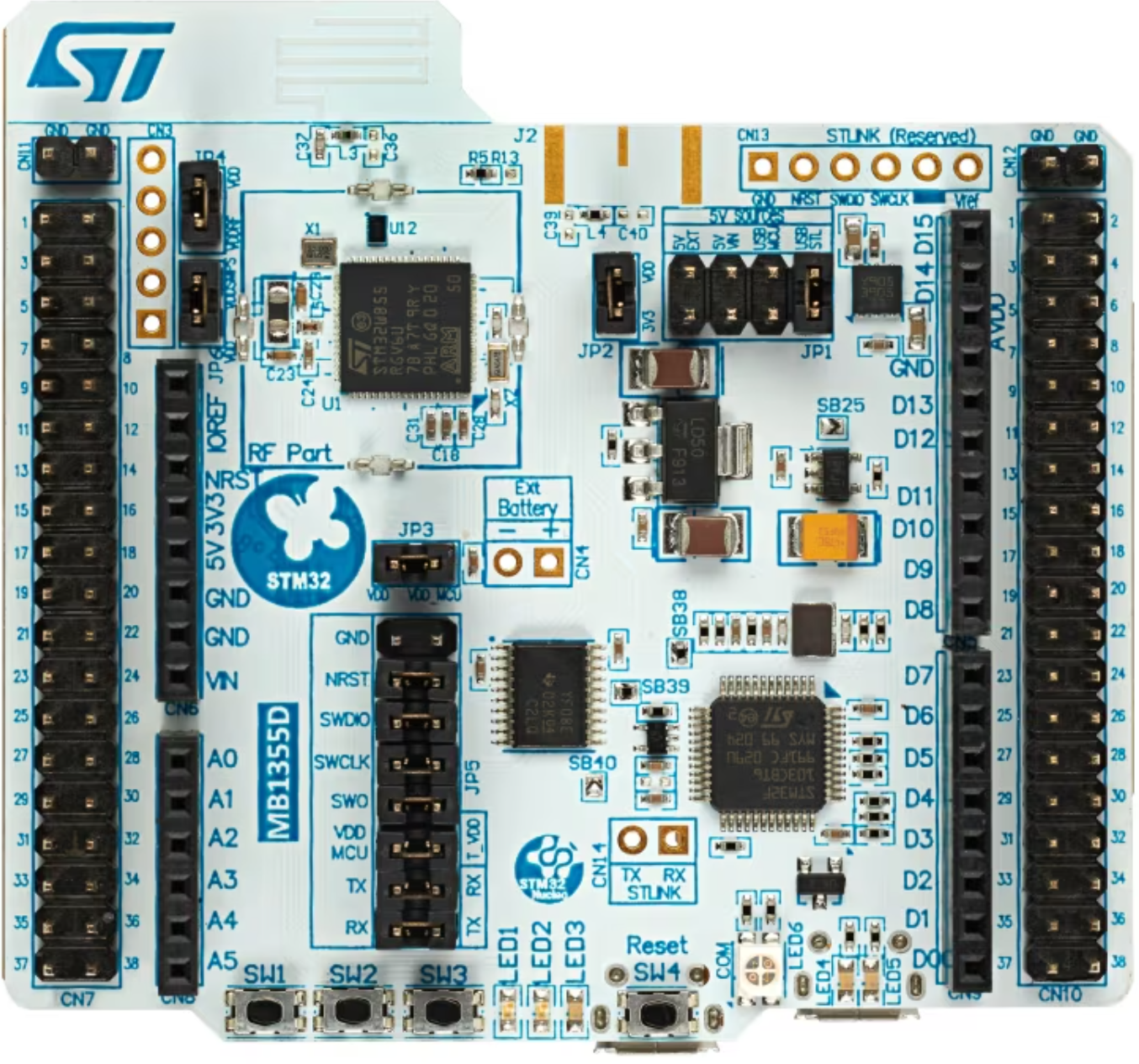 Image of STM32WB55RG