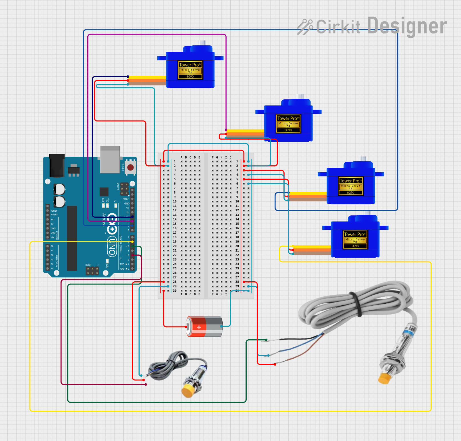 Image of ISTG: A project utilizing Inductive Sensor in a practical application