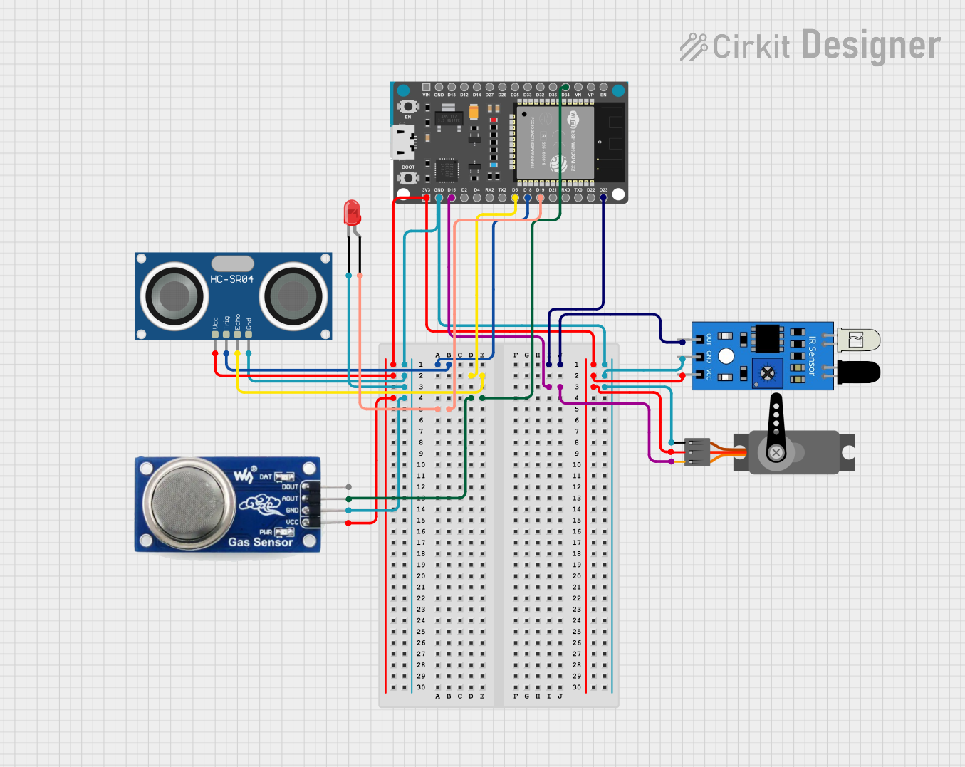 Image of Smart Trash Bin: A project utilizing KEBIN in a practical application