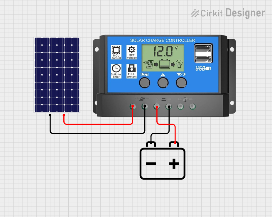 Image of solar: A project utilizing solar charge controller in a practical application