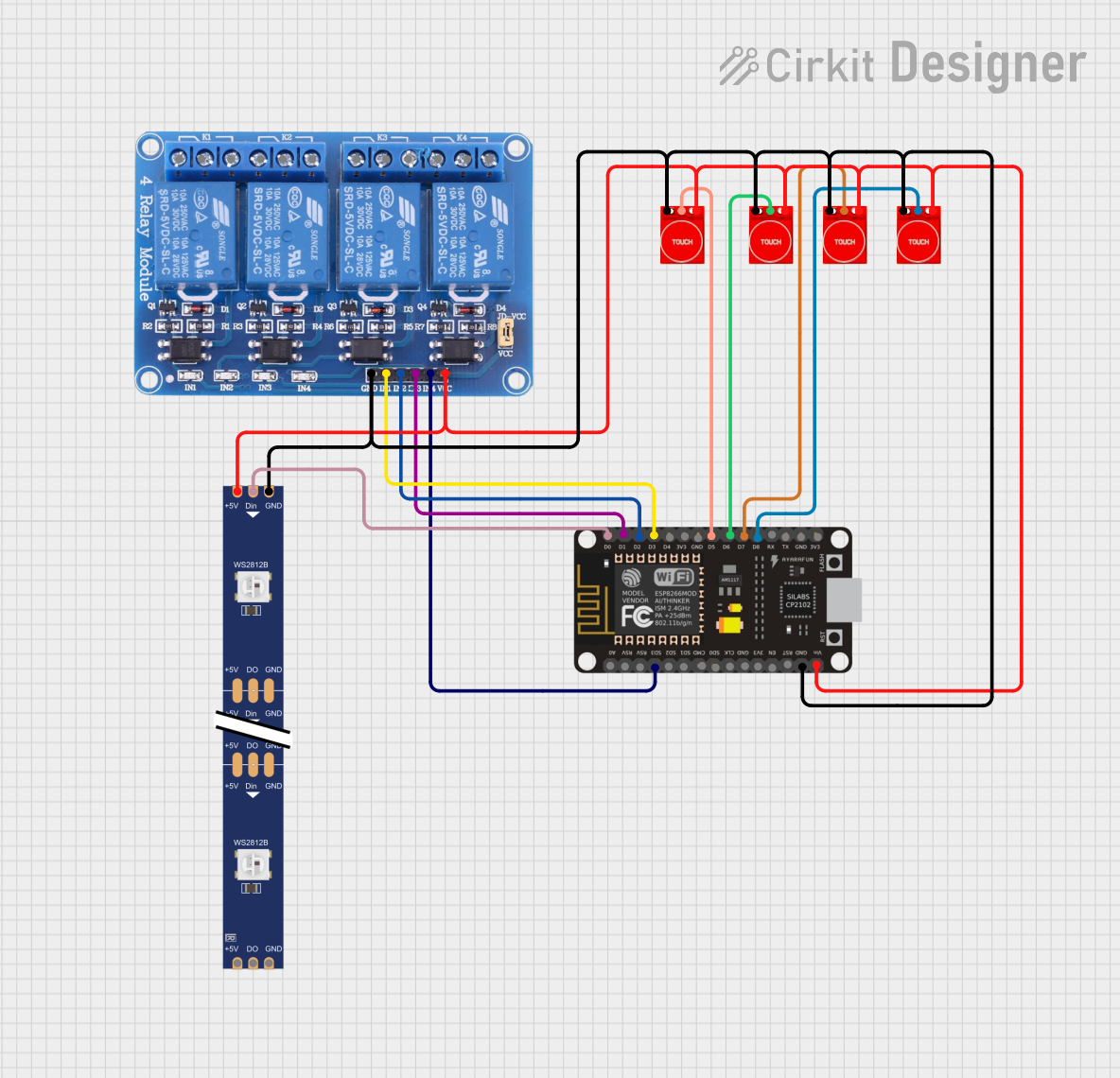 Image of NodeMcu: A project utilizing TCN4S in a practical application