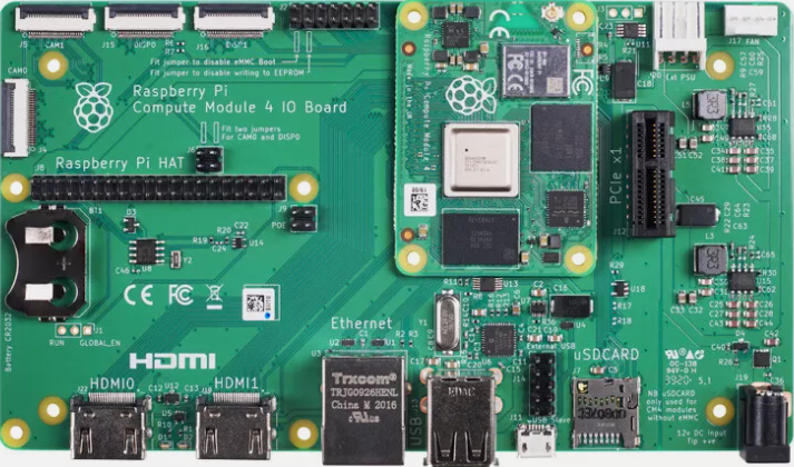 Image of Raspberry Pi Compute Module 4 IO Board