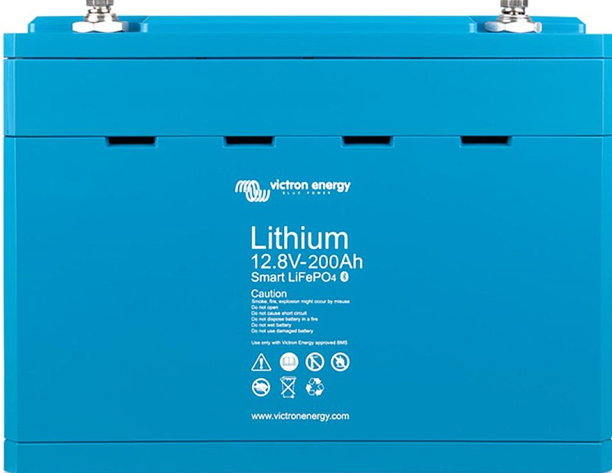 Image of Lithium LiFePO Smart Battery 12.8V 200Ah