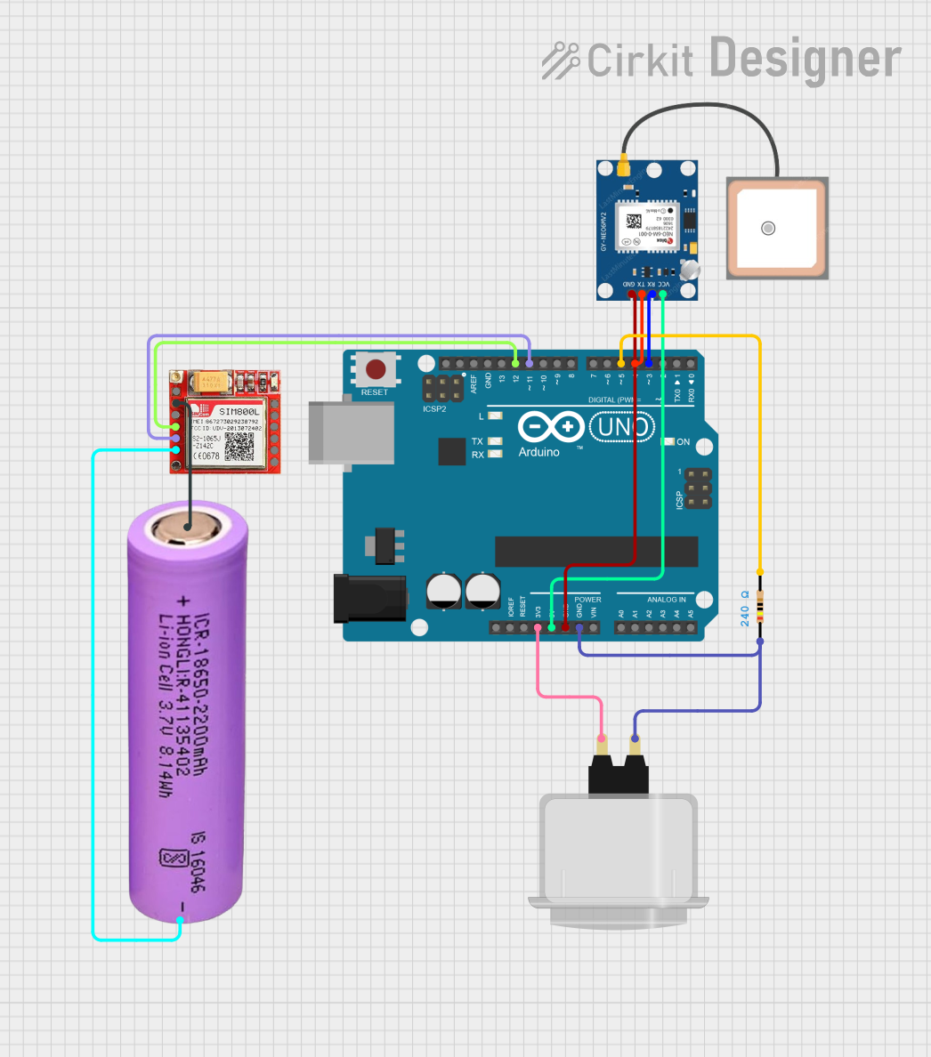 Image of curent project: A project utilizing NEO-M8N in a practical application