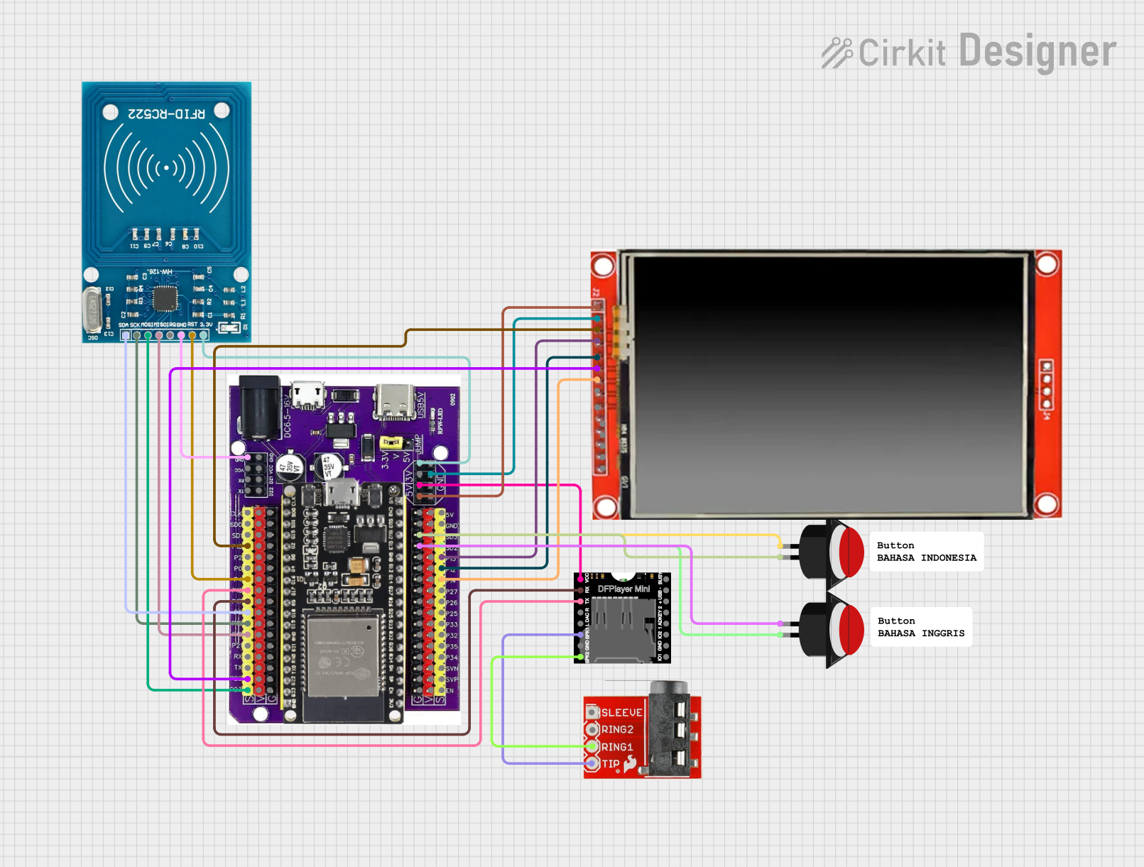 Image of Pemantau pendaki gunung: A project utilizing DFrobot microSD in a practical application